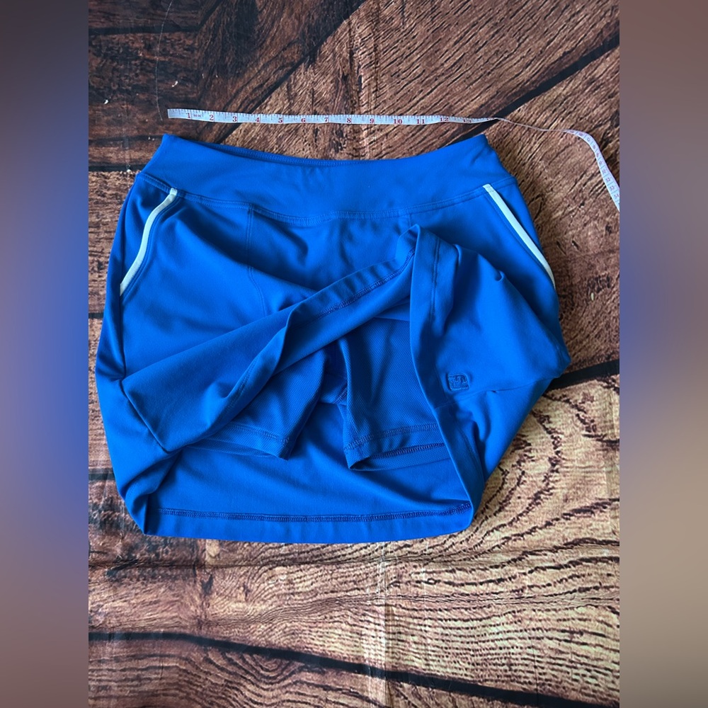 FootJoy Blue Golf Skort Skirt Womens Activewear Inbuilt Shorts Size Small - Picture 12 of 13